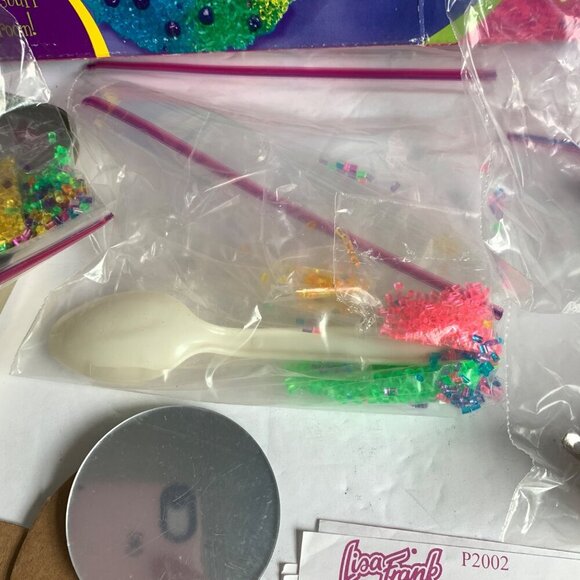 LISA FRANK Vintage Crystal Crafts Kit - Picture 4 of 7